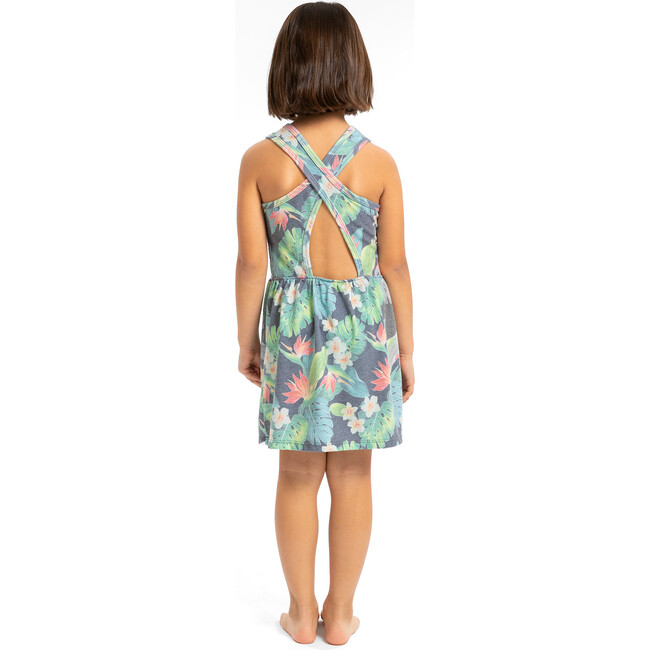 Desert Floral Cross Back Dress, Multi - Dresses - 3