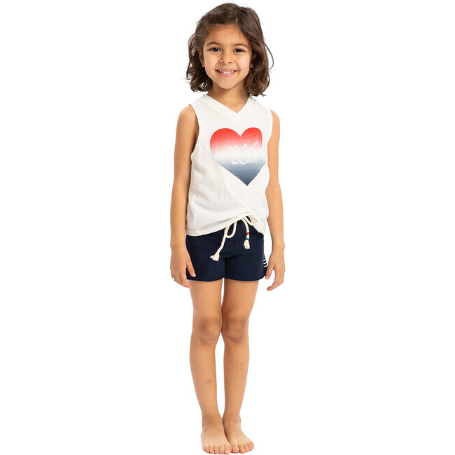 Americana Corazon Tank, D White - Tees - 2