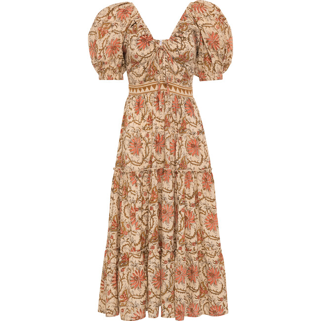 Women's Arie Midi, Coral Floral