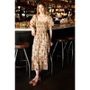 Women's Mae Midi, Coral Floral - Dresses - 2
