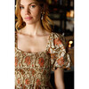 Women's Mae Midi, Coral Floral - Dresses - 4