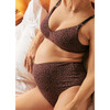 The Women's Everyday Nursing Bra, Mocha Leopard - Loungewear - 2