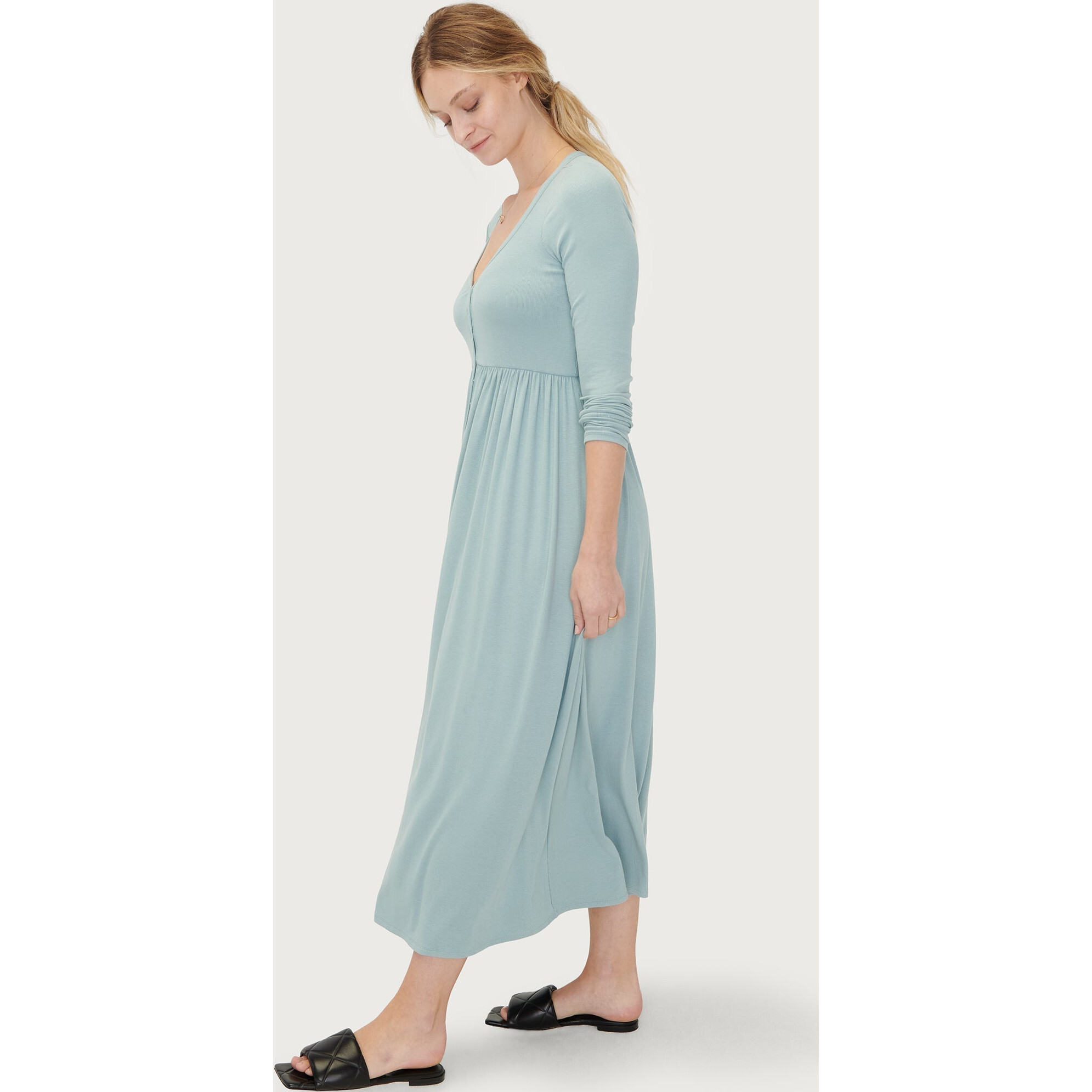 The Softest Rib Nursing Dress  HATCH Collection at CARRY – Carry Maternity  Canada