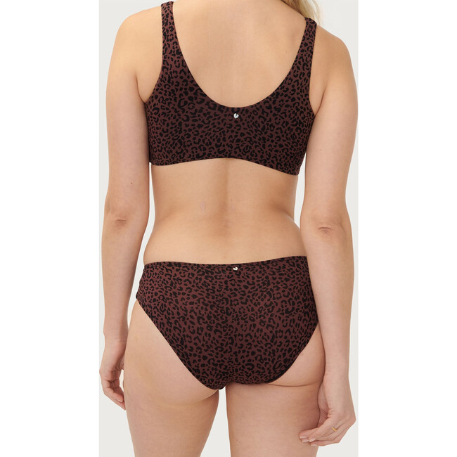 The Women's Everyday Brief, Mocha Leopard - Loungewear - 5