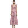 Women's Twiggy Dress, Melodic Floral Bonbon - Dresses - 1 - thumbnail