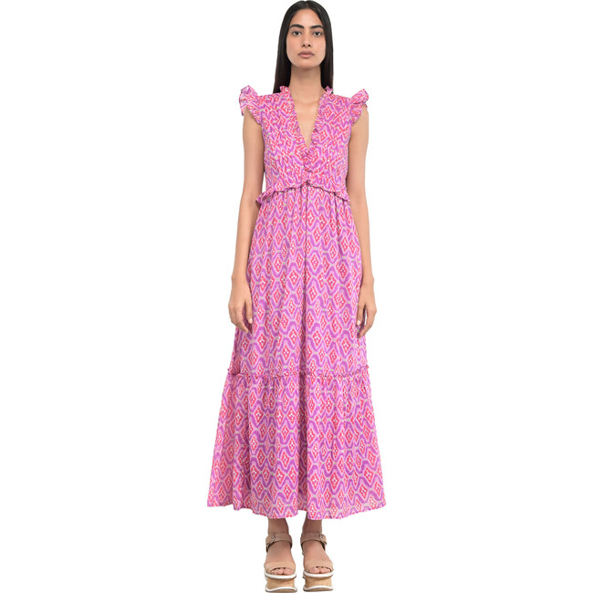 Women's Constance Dress, Surreal Dream Mauve