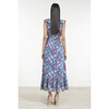 Women's Eris Dress, Melodic Floral Dazzling Blue - Dresses - 3 - thumbnail