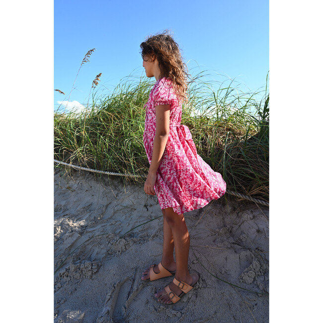 Girls Artemise Dress, Shadow Bloom Paradise - Dresses - 4