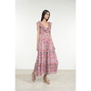 Women's Twiggy Dress, Melodic Floral Bonbon - Dresses - 2 - thumbnail