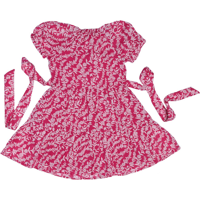 Girls Artemise Dress, Shadow Bloom Paradise - Dresses - 6