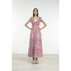 Women's Twiggy Dress, Melodic Floral Bonbon - Dresses - 3
