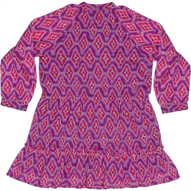 Girls Bazaar Dress, Surreal Dreame Mauve - Dresses - 9