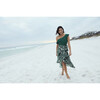 Women's Julia Wrap Skirt, Green Tropics - One Pieces - 2