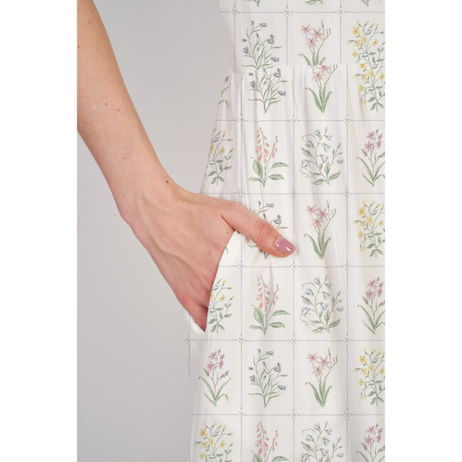 The Women's Kylie Dress, Tuscan Garden Floral - Dresses - 4