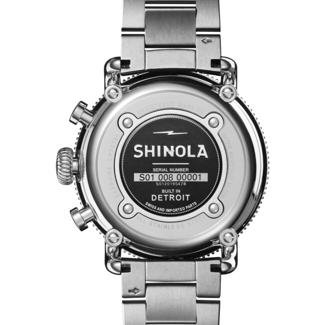 The Men's Runwell Sport 48MM Watch, Silver - Watches - 3