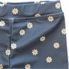 Navy Daisy Trunk - Swim Trunks - 2