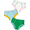 Kids Brief Underwear 3 Pack, Cloud/Sky/Grass - Underwear - 1 - thumbnail
