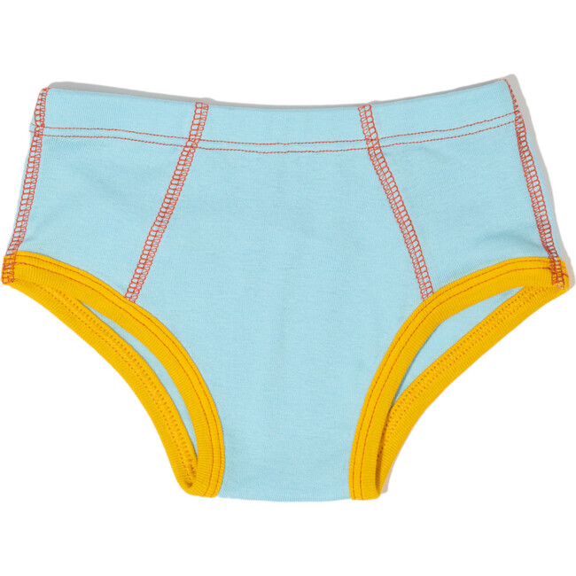 Kids Brief Underwear 3 Pack, Cloud/Sky/Grass - Underwear - 4