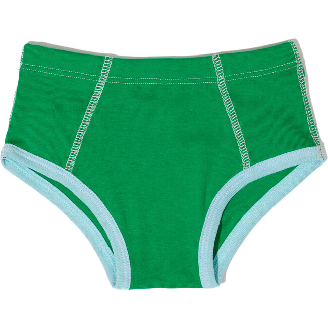 Kids Brief Underwear 3 Pack, Cloud/Sky/Grass - Underwear - 5