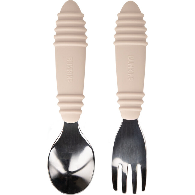 Spoon and Fork Set, Sand
