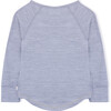Long Sleeve Shirt, Grey Merino Wool - Tees - 3 - thumbnail