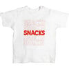 Snacks Tee Shirt, White - T-Shirts - 1 - thumbnail