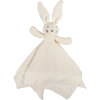 Organic Bunny Lovey, White - Plush - 1 - thumbnail