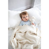 Organic Knit Hooded Sweater, Ivory - Cardigans - 3