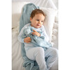Organic Knit Bunny Lovey, Blue - Plush - 2