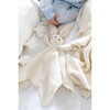 Organic Bunny Lovey, White - Plush - 2