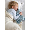 Organic Knit Bunny Lovey, Blue - Plush - 4