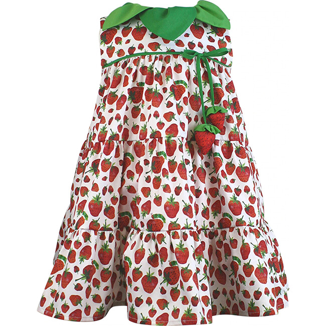 Very Hungry Caterpillar™ Strawberry Leaf Dress, Red