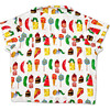 Very Hungry Caterpillar Party Food Shirt, Party Food Print - Shorts - 4