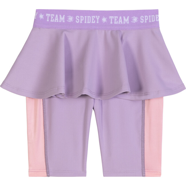 Team Spidey Athletic Skort, Lavender Pink Lemonade