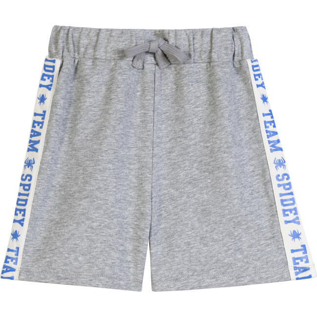 Team Spidey Athletic Short, Heather Grey - Shorts - 1