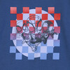 Spidey Checkered Print Relaxed Tee, Navy Multi - Tees - 4 - thumbnail
