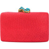 Women's Jen with Turquoise Stones, Red - Bags - 1 - thumbnail