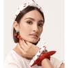 Women's Cherry Embroidered Knotted Headband - Hair Accessories - 2