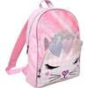 Miss Bella Ombre Glitter Hearts Crown Large Backpack, Pink - Bags - 2