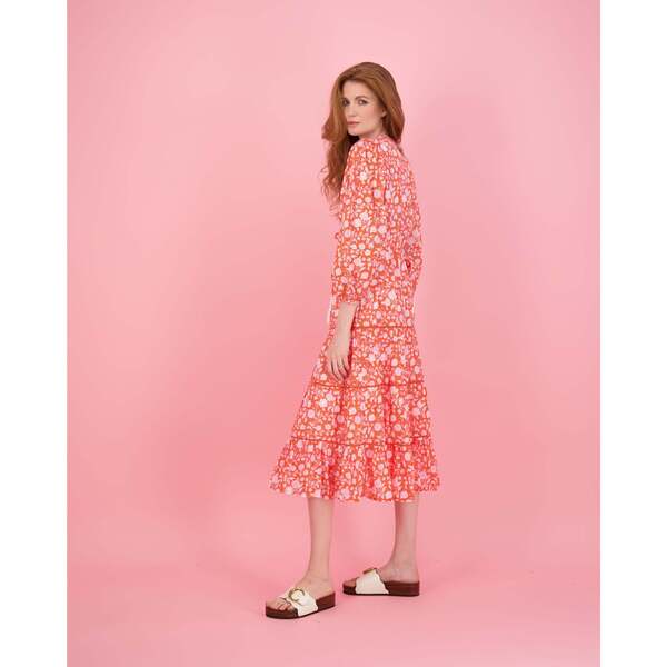 whistles bali print maxi dress