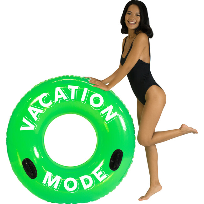 Sour Apple "Vacation Mode" 48"  Pool Tube with Handles