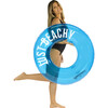 Blue Raspberry "Just Beachy" 36"  Pool Tube - Pool Floats - 1 - thumbnail
