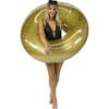 Gold Glitter Pool Tube Jumbo 48" - Pool Floats - 1 - thumbnail