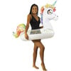 Glitter Unicorn 40" Pool Tube - Pool Floats - 1 - thumbnail