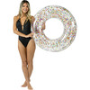Multi Color Glitter Pool Tube 36" - Pool Floats - 1 - thumbnail