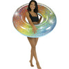 Rainbow Collection Glitter Pool Tube 48" - Rainbow Haze - Pool Floats - 1 - thumbnail