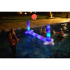 Illuminated Giant Floating LED Volleyball Set - Pool Toys - 2