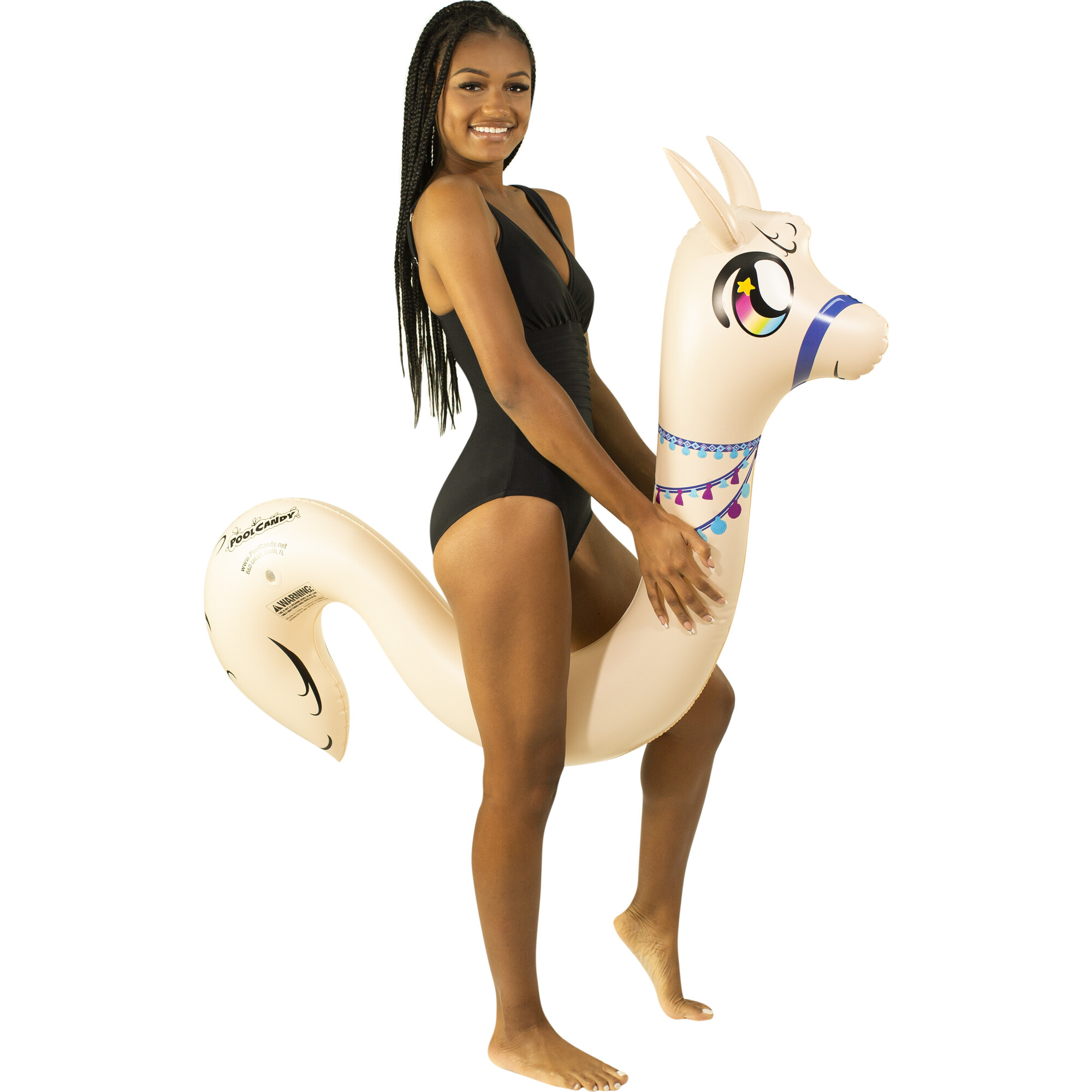 Llama Ride-On Pool Noodle - Pool Floats - 1