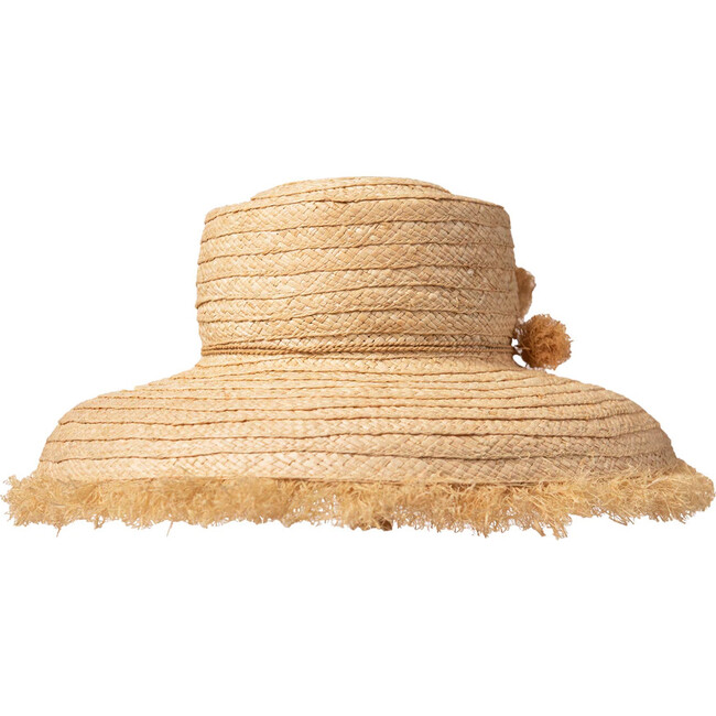 Women's Medium Brim Westmoor, Wide Braid Raffia Straw - Hats - 1