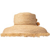 Women's Medium Brim Westmoor, Wide Braid Raffia Straw - Hats - 1 - thumbnail